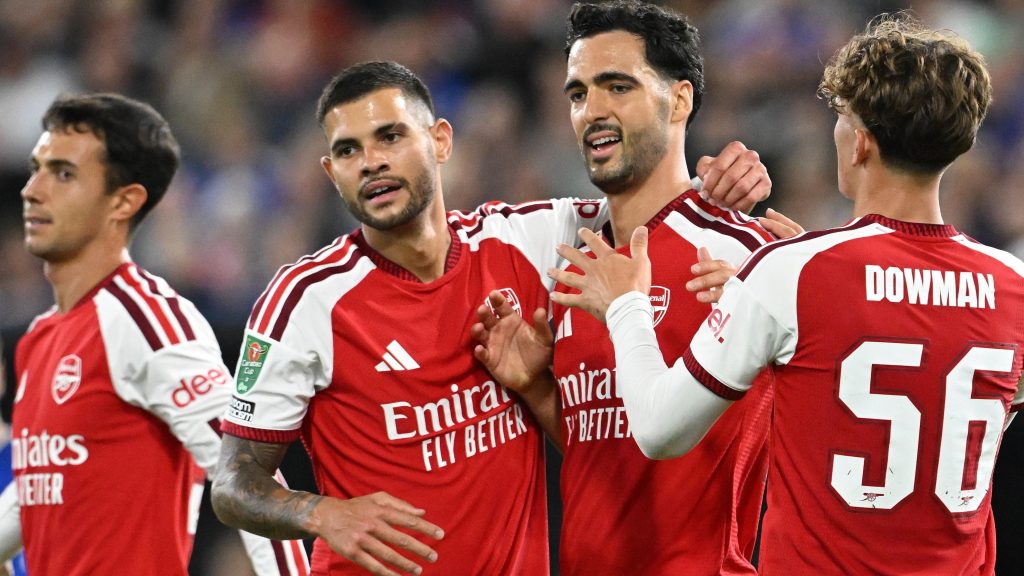 Arsenal celebrate