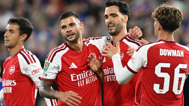 Arsenal celebrate